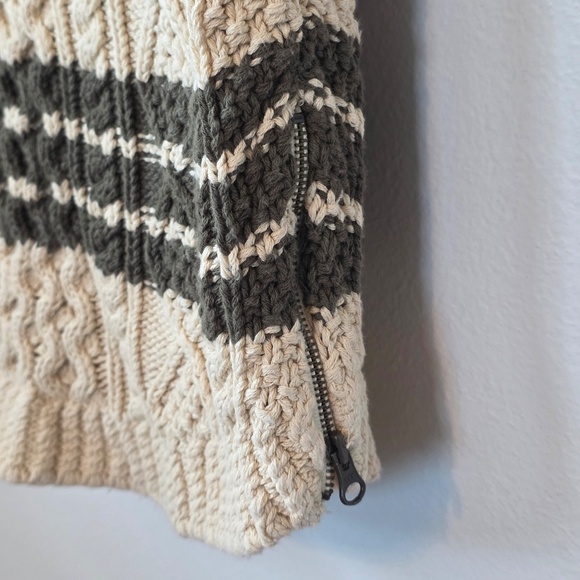 LL Bean Women's Signature Cotton Fisherman Tunic Sweater - XXS - Picture 3 of 8